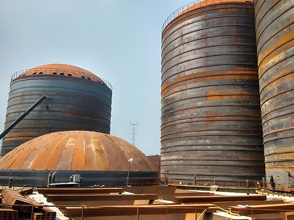 孝昌焦粉钢板仓